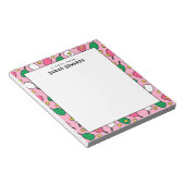 Gepersonaliseerde Pickleball cadeau-ideeën Notitieblok (Schuin)