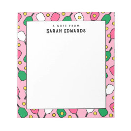 Gepersonaliseerde Pickleball cadeau-ideeën Notitieblok