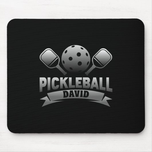Gepersonaliseerde Pickleball Gift Muismat (Voorkant)