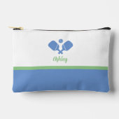 Gepersonaliseerde Pickleball Gift Preppy Blauw Gro Etui (Voorkant)
