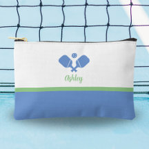 Gepersonaliseerde Pickleball Gift Preppy Blauw Gro