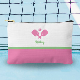 Gepersonaliseerde Pickleball Gift Preppy Pink Gree Etui