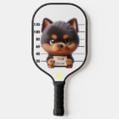 Gepersonaliseerde Pickleball Paddle met Bal (Achterkant)