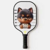 Gepersonaliseerde Pickleball Paddle met Bal (Voorkant)