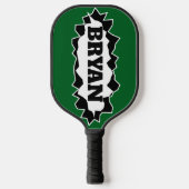 Gepersonaliseerde pickleball-paddle met eigen naam pickleball paddle (Voorkant)