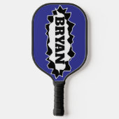 Gepersonaliseerde pickleball-paddle met eigen naam pickleball paddle (Achterkant)