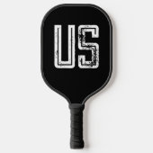 Gepersonaliseerde Pickleball Paddle met monogramme (Voorkant)