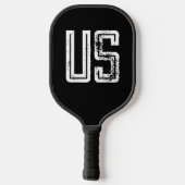 Gepersonaliseerde Pickleball Paddle met monogramme (Achterkant)
