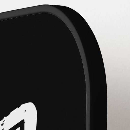 Gepersonaliseerde Pickleball Paddle met monogramme (Links Detail)