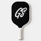 Gepersonaliseerde Pickleball Paddle met naam initi (Achterkant)