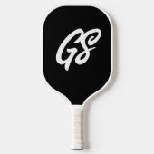 Gepersonaliseerde Pickleball Paddle met naam initi (Voorkant)