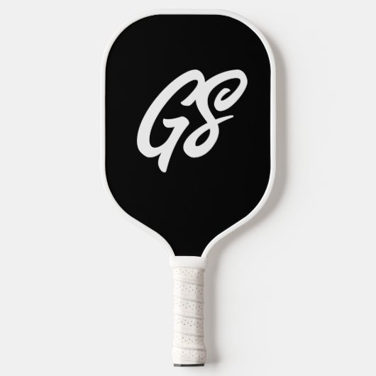 Gepersonaliseerde Pickleball Paddle met naam initi (Voorkant)