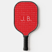 Gepersonaliseerde Pickleball Paddle met Runen (Achterkant)