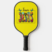 Gepersonaliseerde Pickleball Paddle - Team Jesus o (Achterkant)