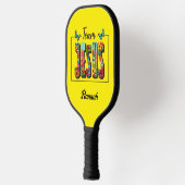 Gepersonaliseerde Pickleball Paddle - Team Jesus o (Links)