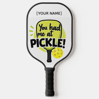 Gepersonaliseerde Pickleball Paddle-Yellow-Style#0 Paddle