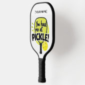 Gepersonaliseerde Pickleball Paddle-Yellow-Style#0 Paddle (Links)