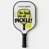 Gepersonaliseerde Pickleball Paddle-Yellow-Style#0 Pickleball Paddle (Achterkant)