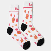 Gepersonaliseerde Pickleball Paddles en Ballen Sokken (Rechts)