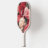 Gepersonaliseerde pickleball peddel rode rozen the paddle (Links)