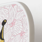 Gepersonaliseerde "Pickleball Queen" met Crown Des Pickleball Paddle (Links Detail)