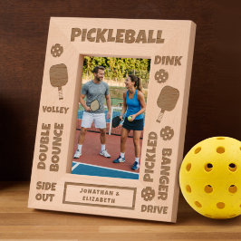 Gepersonaliseerde Pickleball-spelertermen Gegraveerde Lijstjes