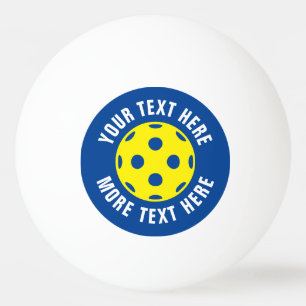 Gepersonaliseerde pickleball-tennis pingpongbal