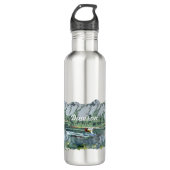 Gepersonaliseerde Pilot's Waterfles Waterfles (Voorkant)