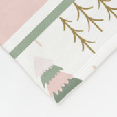 Gepersonaliseerde Pine Retreat Whimsical Fleece (Hoek)