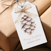 Gepersonaliseerde Pinecone Kerstmis