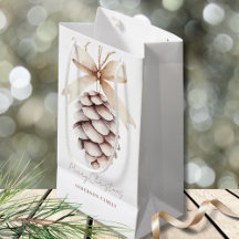 Gepersonaliseerde Pinecone Kerstmis