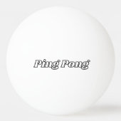 Gepersonaliseerde Ping Pong Ball met aangepaste te (Voorkant)
