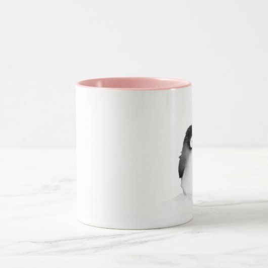 Gepersonaliseerde pinguïn mok (Midden)