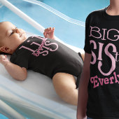 Gepersonaliseerde Pink Lil Sis Romper