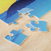 Gepersonaliseerde Pirate Ship Kindernaam Puzzel (Zijkant)