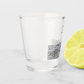 Gepersonaliseerde Pittsburgh Shot Glass Shot Glas (Links)