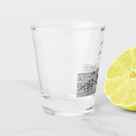 Gepersonaliseerde Pittsburgh Shot Glass Shot Glas (Links)