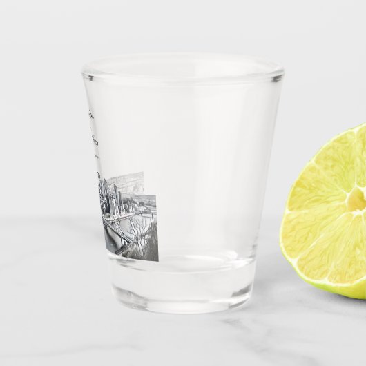 Gepersonaliseerde Pittsburgh Shot Glass Shot Glas (Rechts)