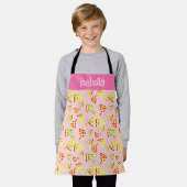 Gepersonaliseerde Pizza Slices Random Pattern Schort (Gedragen)
