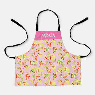 Gepersonaliseerde Pizza Slices Random Pattern Schort