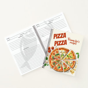  gepersonaliseerde pizzarecepten notitieboek