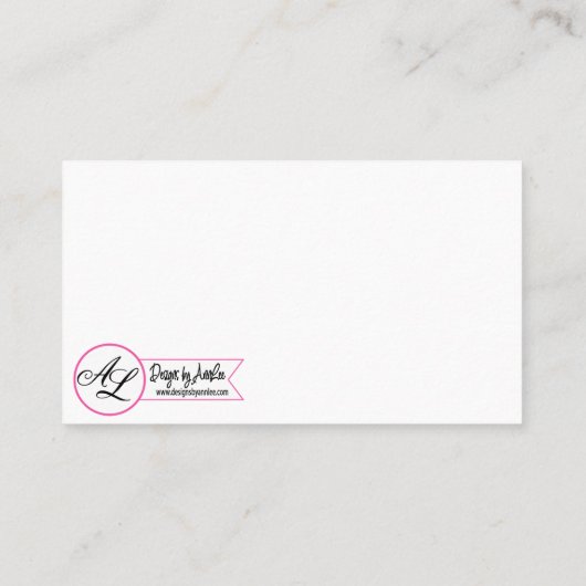 Gepersonaliseerde plaats kaarten Herten Doe Buck W Plaatskaartje (Achterkant)