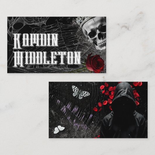 Gepersonaliseerde Plaatskaarten Haunting Adeline Z Plaatskaartje (Voorkant / Achterkant)