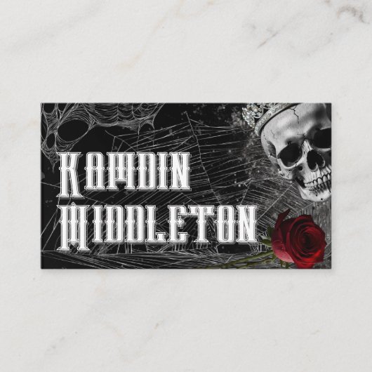 Gepersonaliseerde Plaatskaarten Haunting Adeline Z Plaatskaartje (Voorkant)