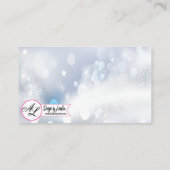 Gepersonaliseerde Plaatskaarten Ornamenten Sneeuwv Plaatskaartje (Achterkant)