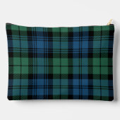 Gepersonaliseerde Plaid Campbell Green Blue Tartan Etui (Achterkant)