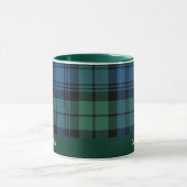 Gepersonaliseerde Plaid Clan Campbell Tartan Koffi Mok (Midden)