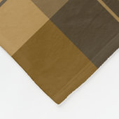 Gepersonaliseerde Plaid familienaam Fleece Deken (Hoek)