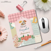 Gepersonaliseerde plakboek inspiratie  collage muismat