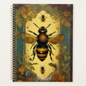 Gepersonaliseerde planner bijenhouder cadeau honin (Voorkant)